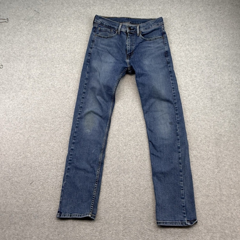 Levi's 506 Mens Size 30 x 32 Medium Wash Straight Leg Blue Denim Mens Jeans EUC